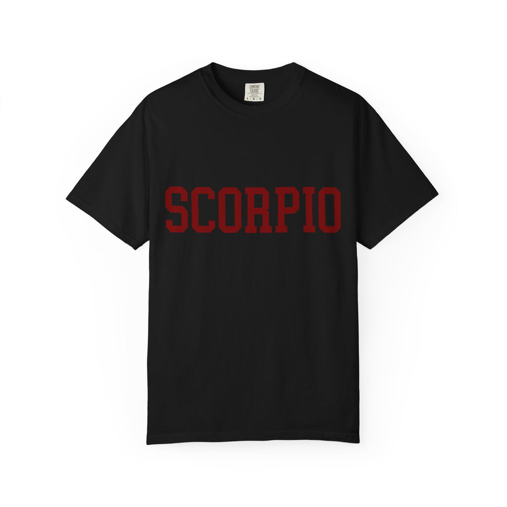 Scorpio Zodiac T-Shirt — Scorpion Graphic Back Graphic Tee