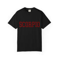 Scorpio Zodiac T-Shirt — Scorpion Graphic Back Graphic Tee