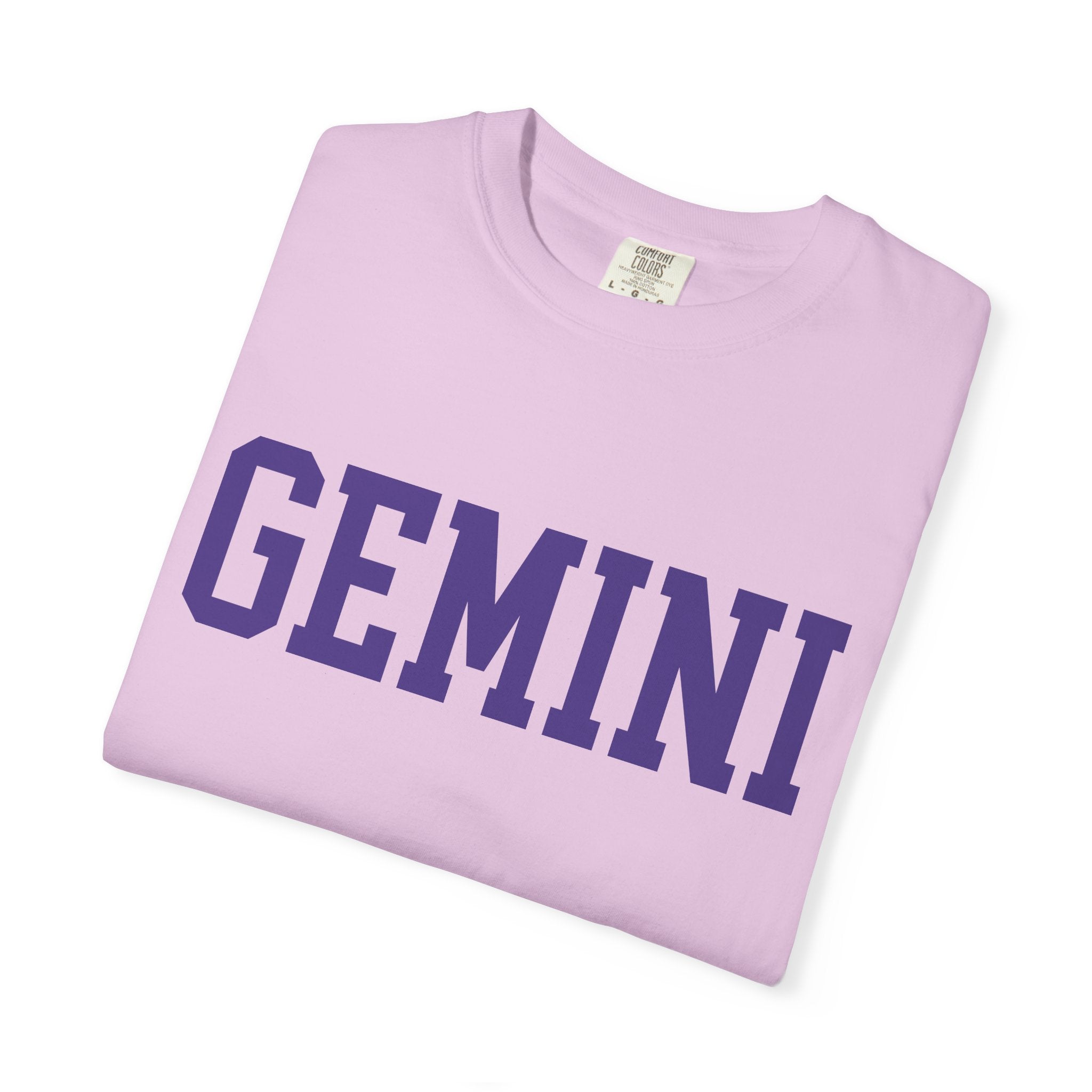 Gemini Zodiac T-Shirt — Gemini Twins Graphic Back Tee