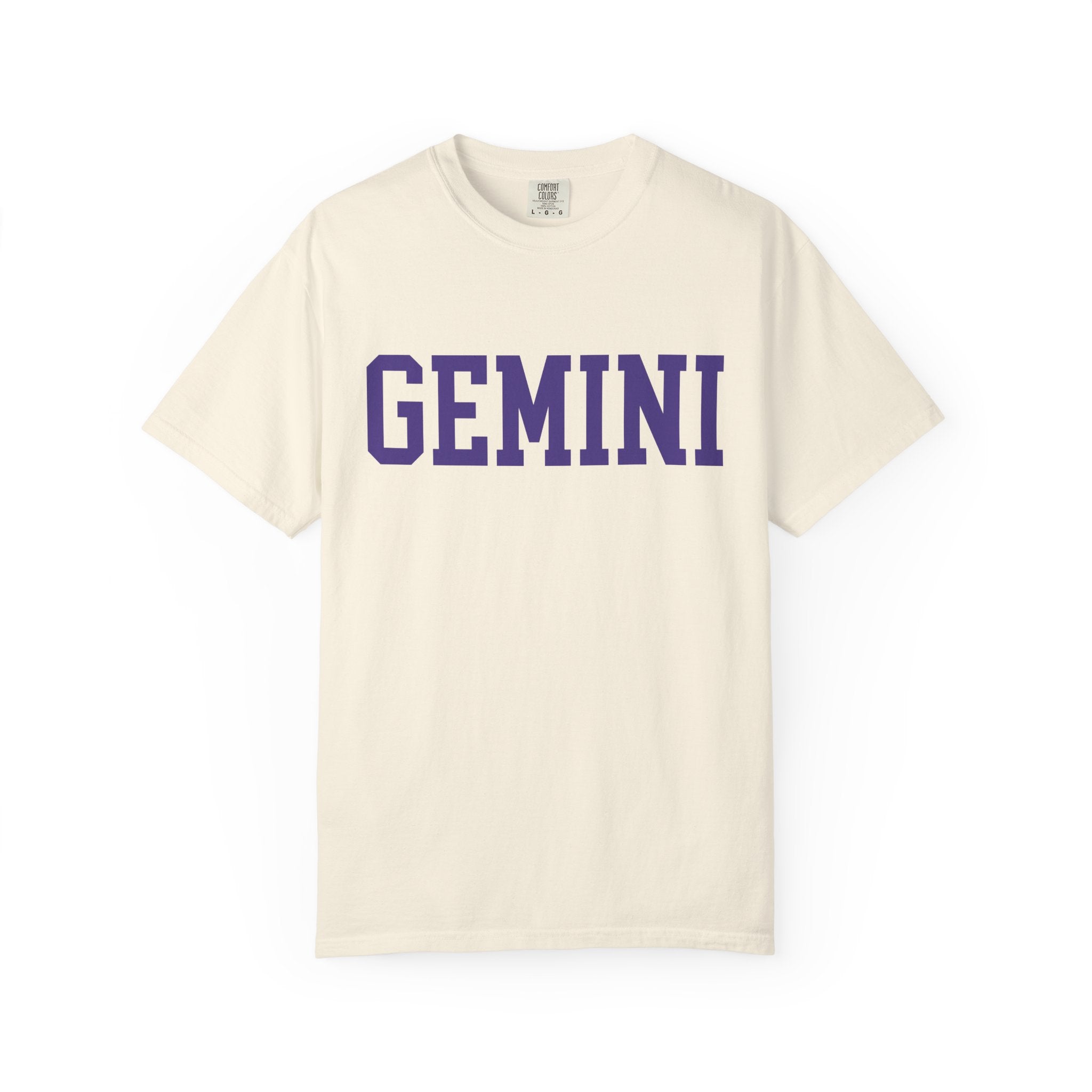 Gemini Zodiac T-Shirt — Gemini Twins Graphic Back Tee