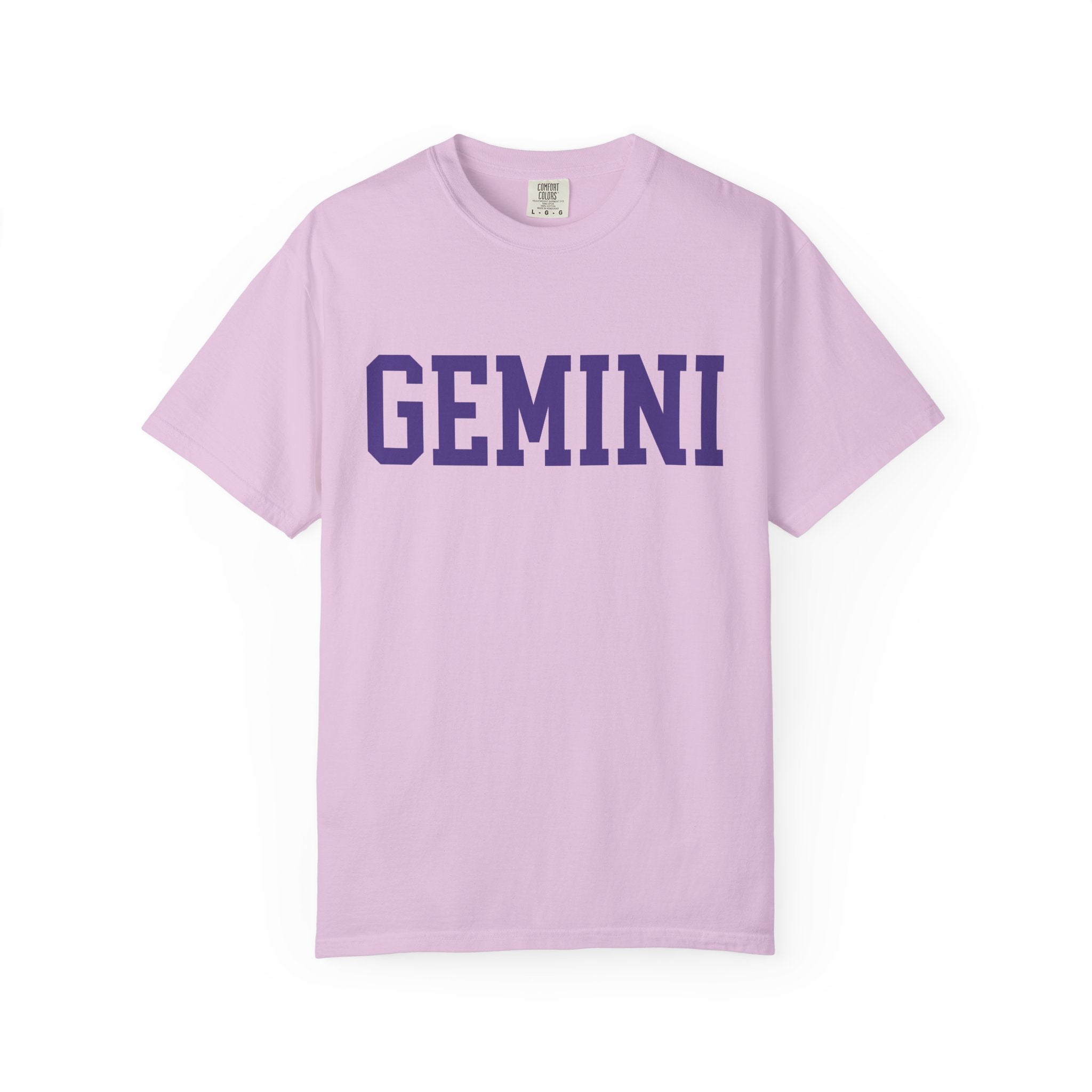 Gemini Zodiac T-Shirt — Gemini Twins Graphic Back Tee