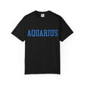 Aquarius Zodiac T-Shirt — Aquarius Sign Graphic Back Graphic Tee