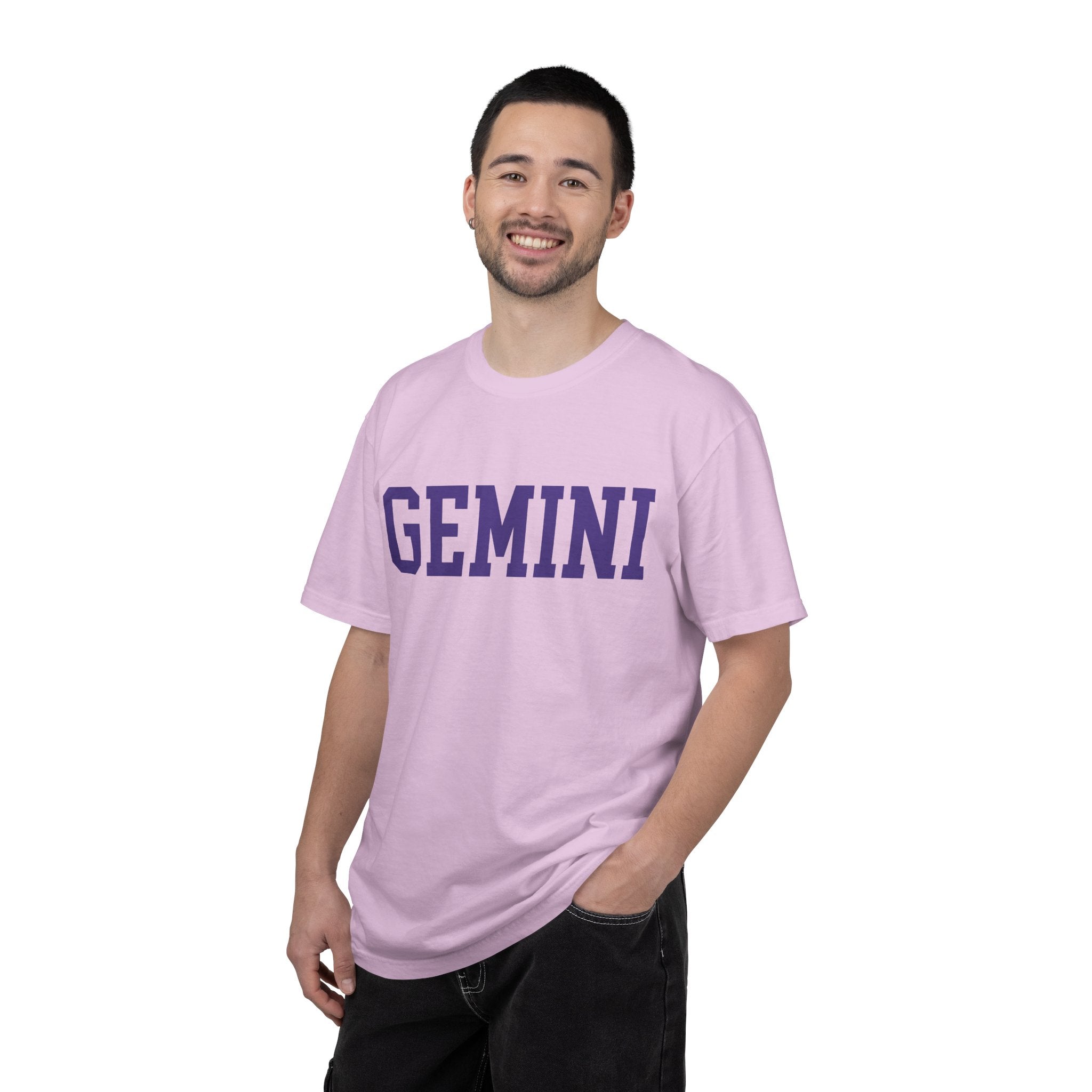 Gemini Zodiac T-Shirt — Gemini Twins Graphic Back Tee
