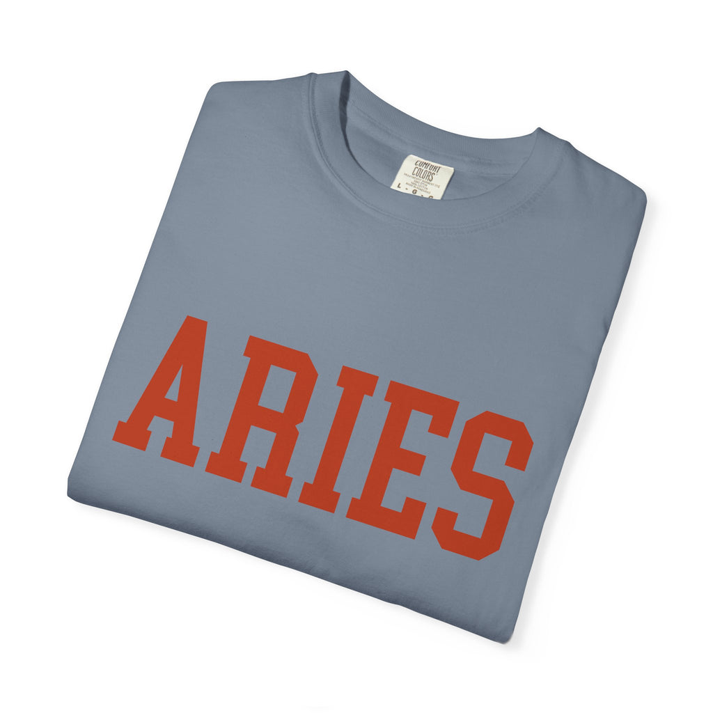 Aries Zodiac T‑Shirt — Bold Ram Graphic Tee