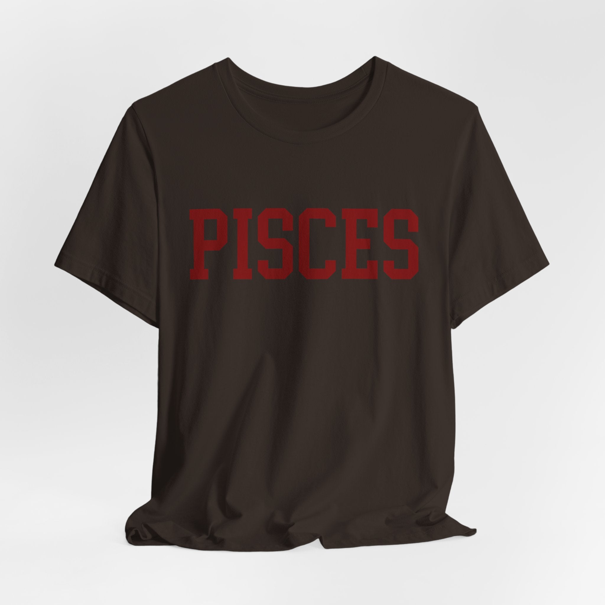 Pisces Zodiac T-Shirt — Koi Fish Back Graphic Astrology Tee