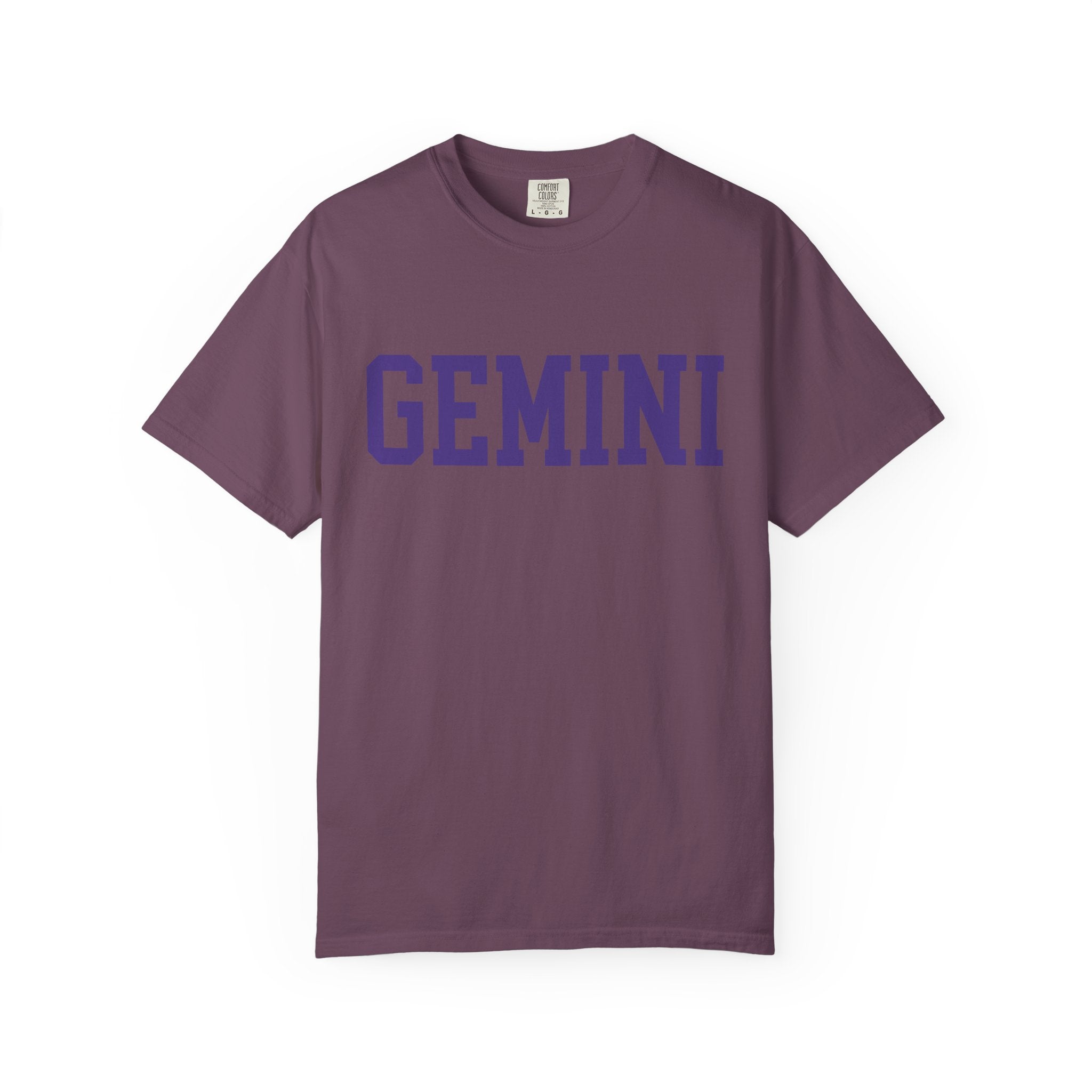 Gemini Zodiac T-Shirt — Gemini Twins Graphic Back Tee