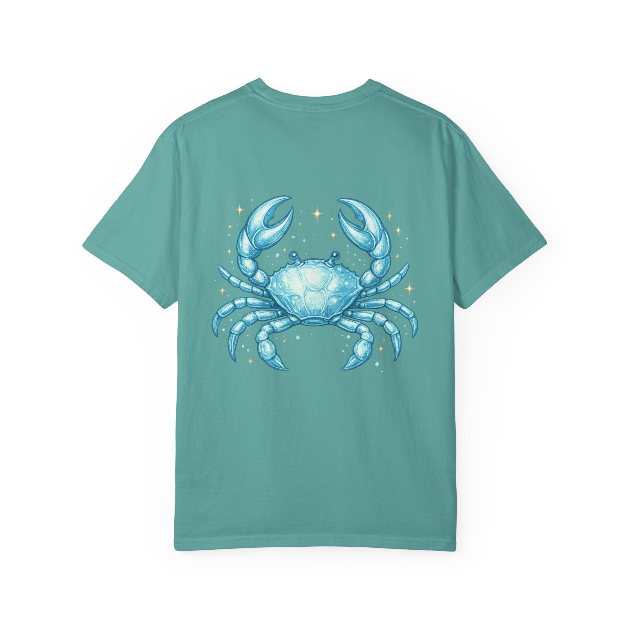 Cancer Zodiac T-Shirt — Watercolor Crab Astrology Tee