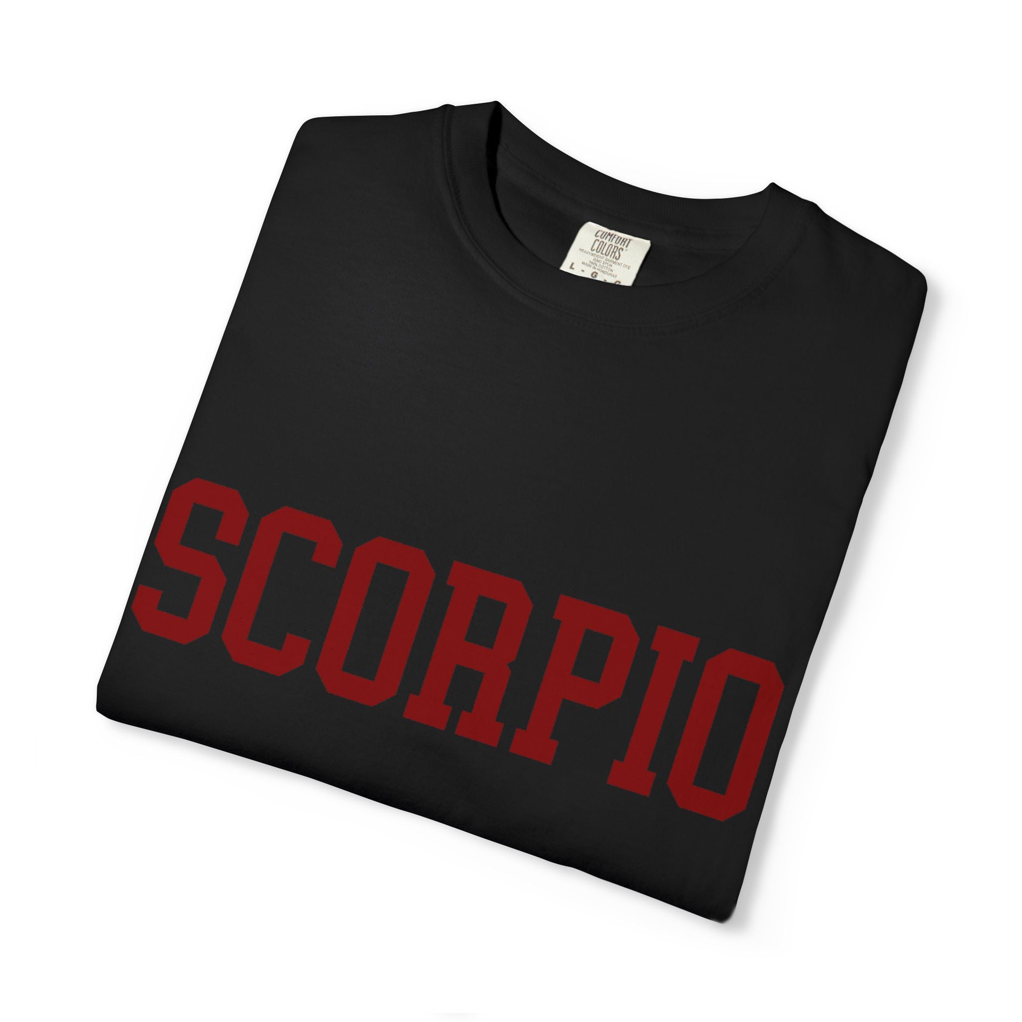 Scorpio Zodiac T-Shirt — Scorpion Graphic Back Graphic Tee