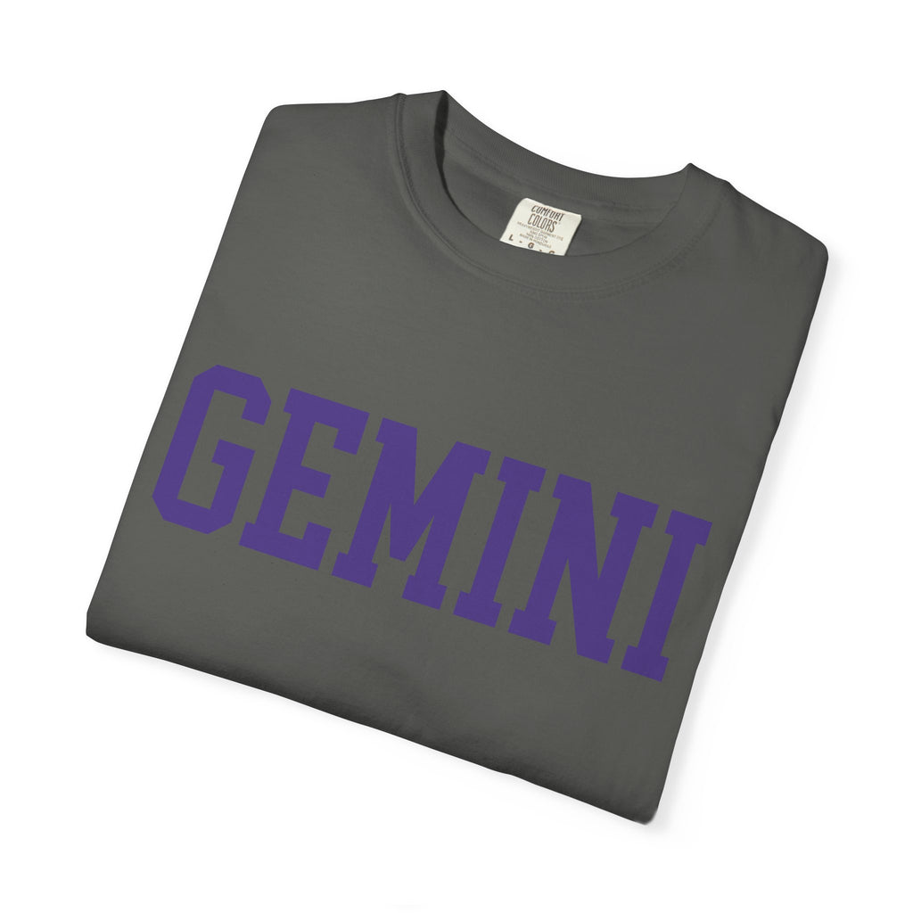 Gemini Zodiac T-Shirt — Gemini Twins Graphic Back Tee