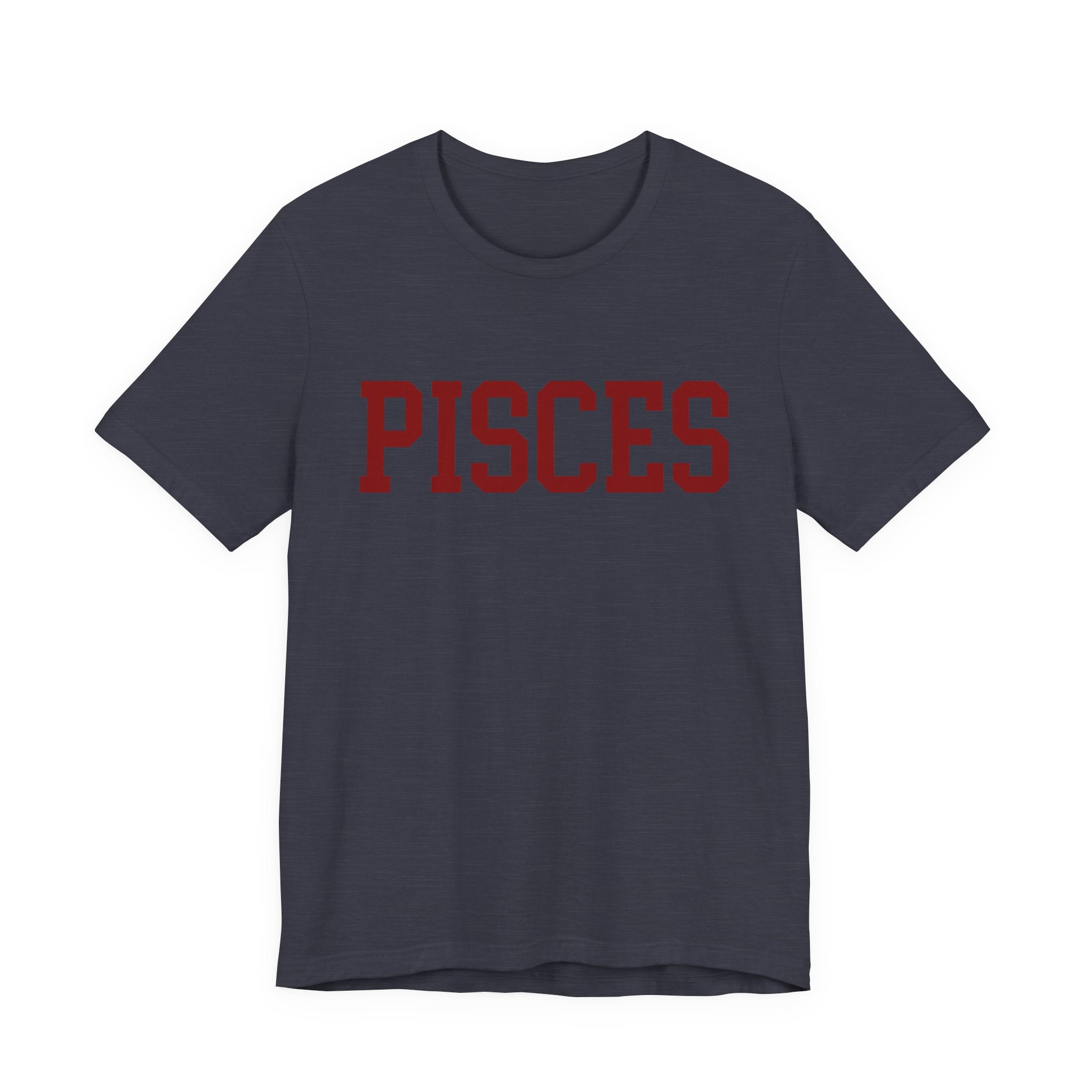 Pisces Zodiac T-Shirt — Koi Fish Back Graphic Astrology Tee