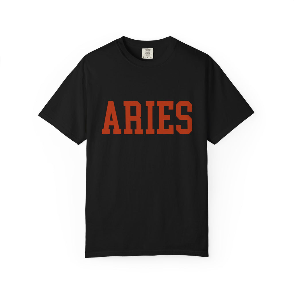 Aries Zodiac T‑Shirt — Bold Ram Graphic Tee