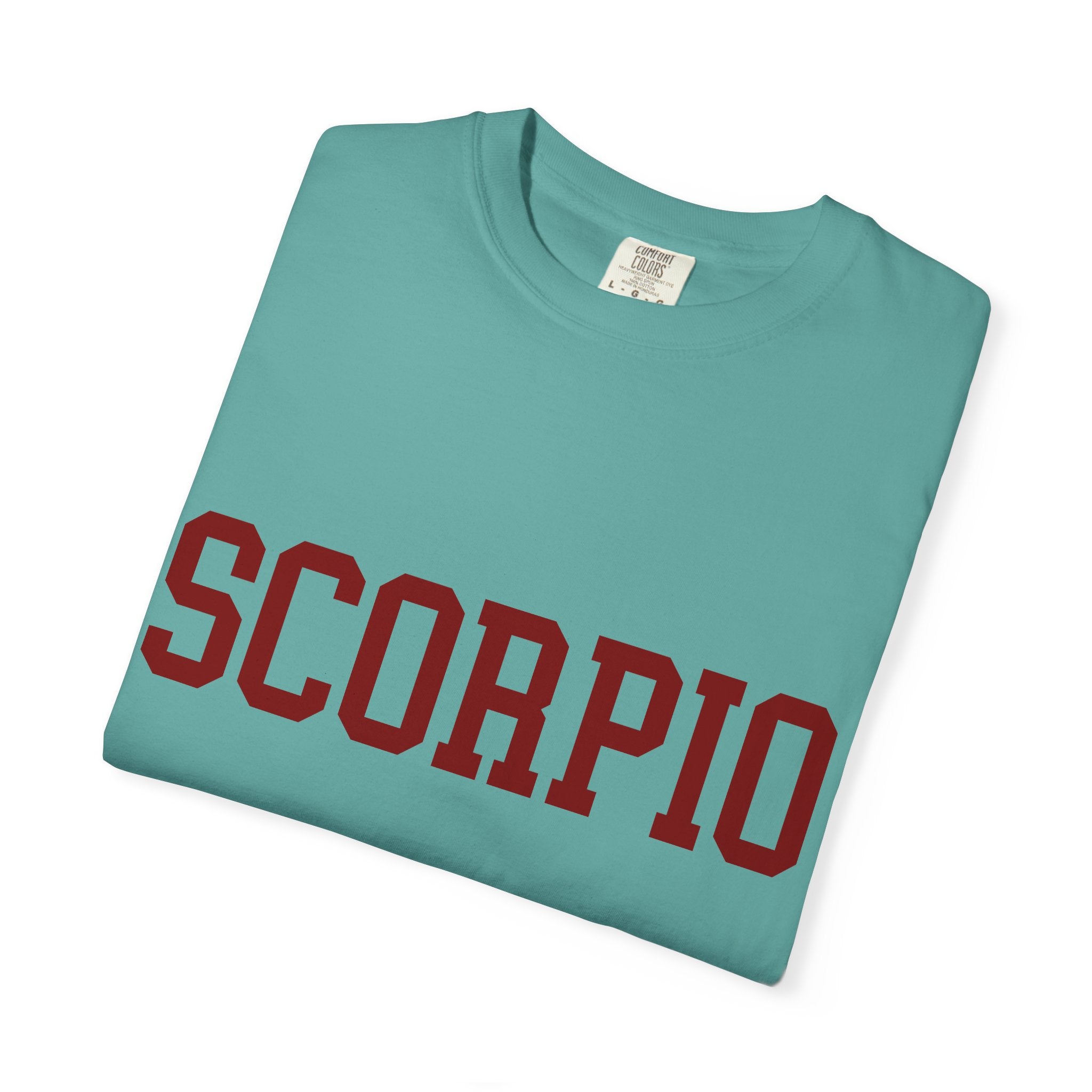 Scorpio Zodiac T-Shirt — Scorpion Graphic Back Graphic Tee