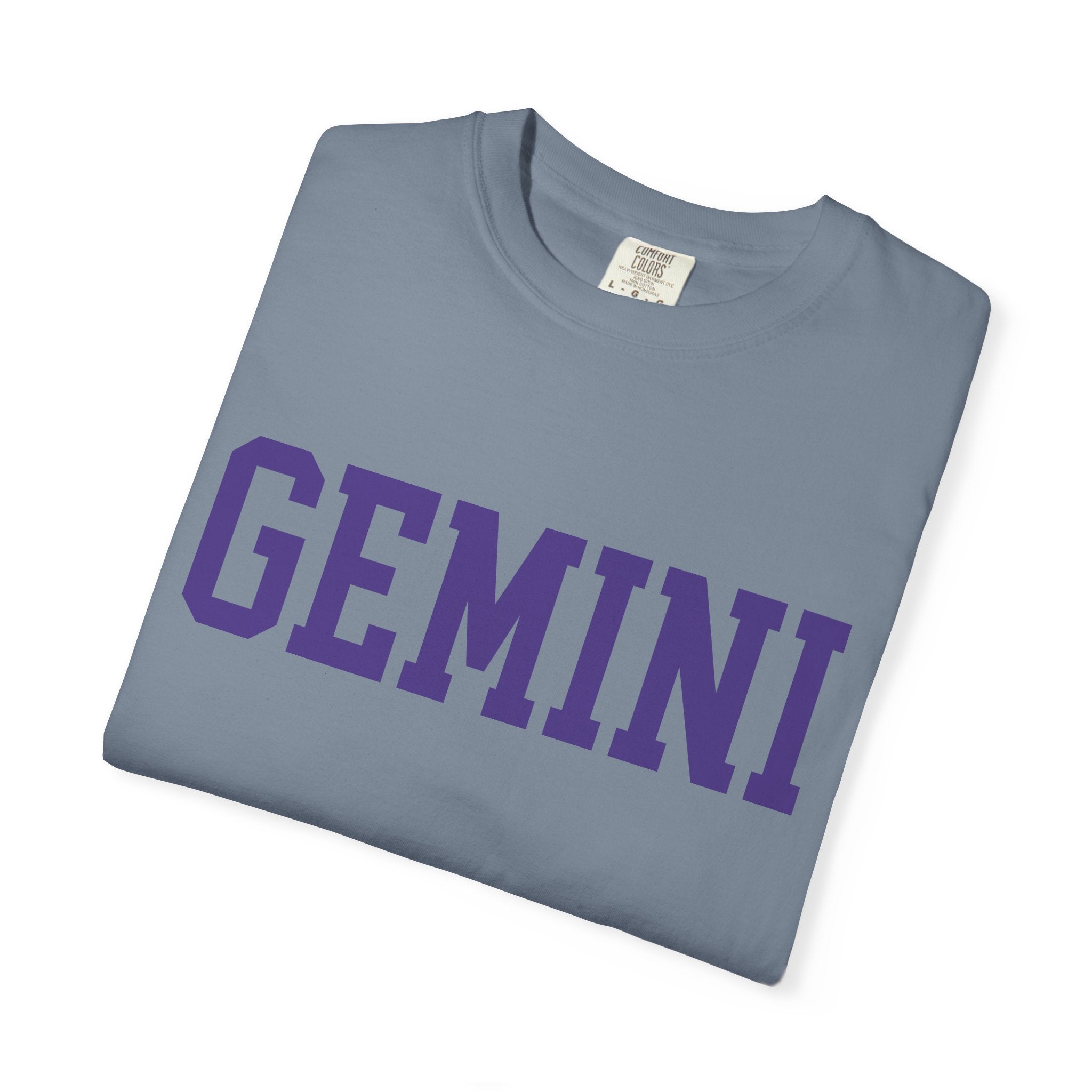 Gemini Zodiac T-Shirt — Gemini Twins Graphic Back Tee