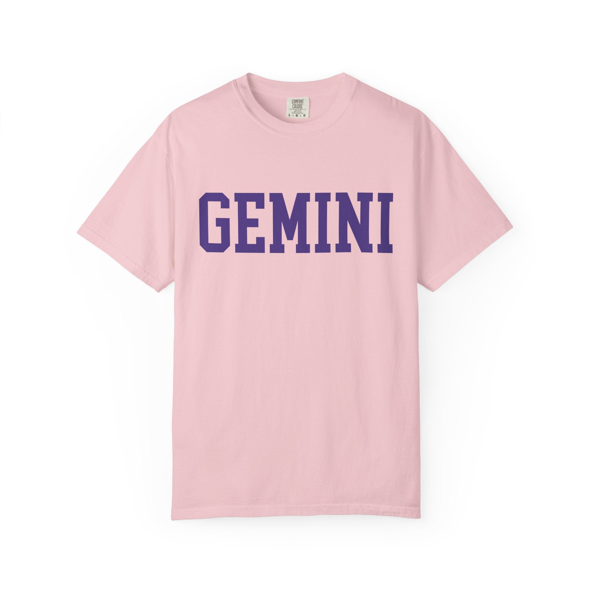 Gemini Zodiac T-Shirt — Gemini Twins Graphic Back Tee