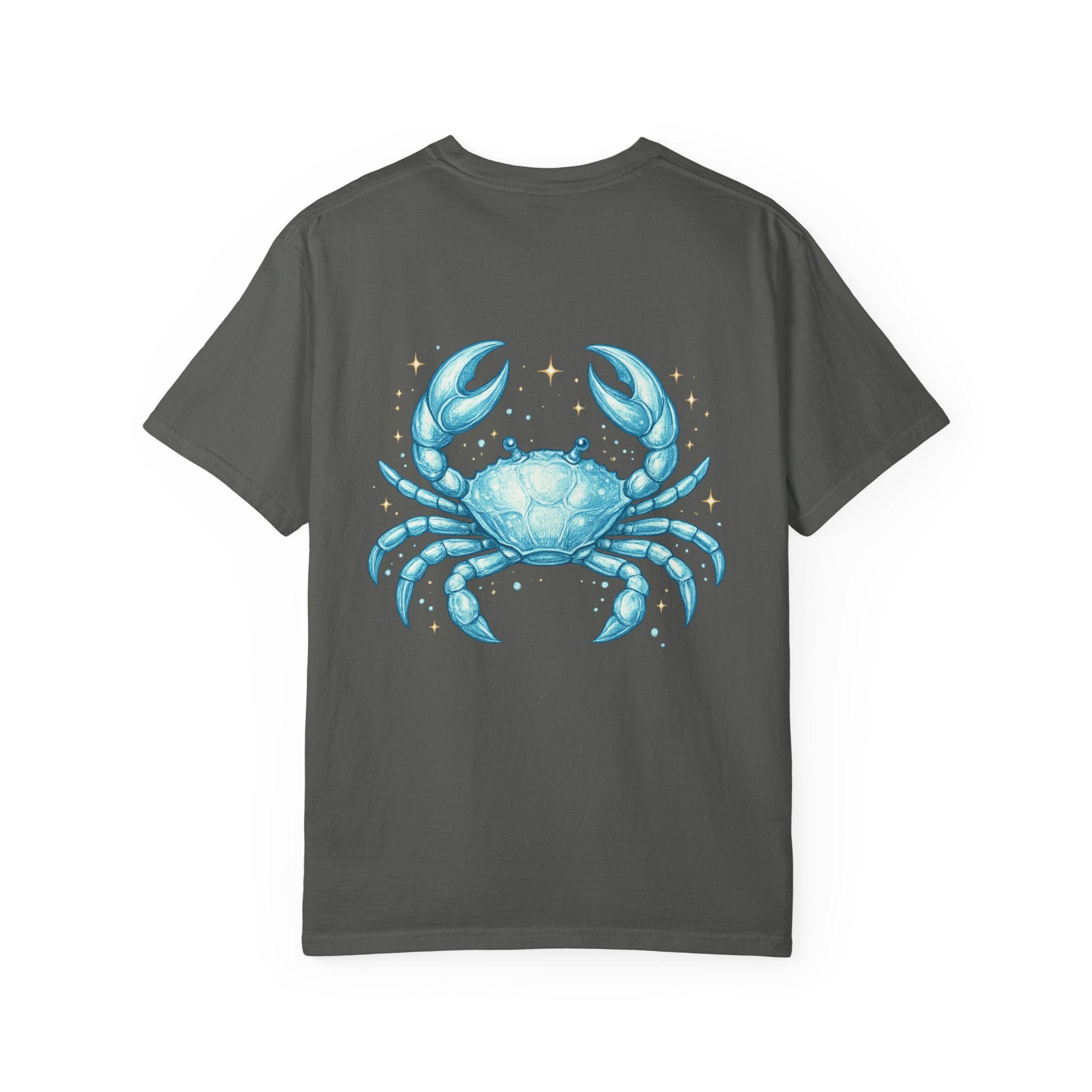 Cancer Zodiac T-Shirt — Watercolor Crab Astrology Tee