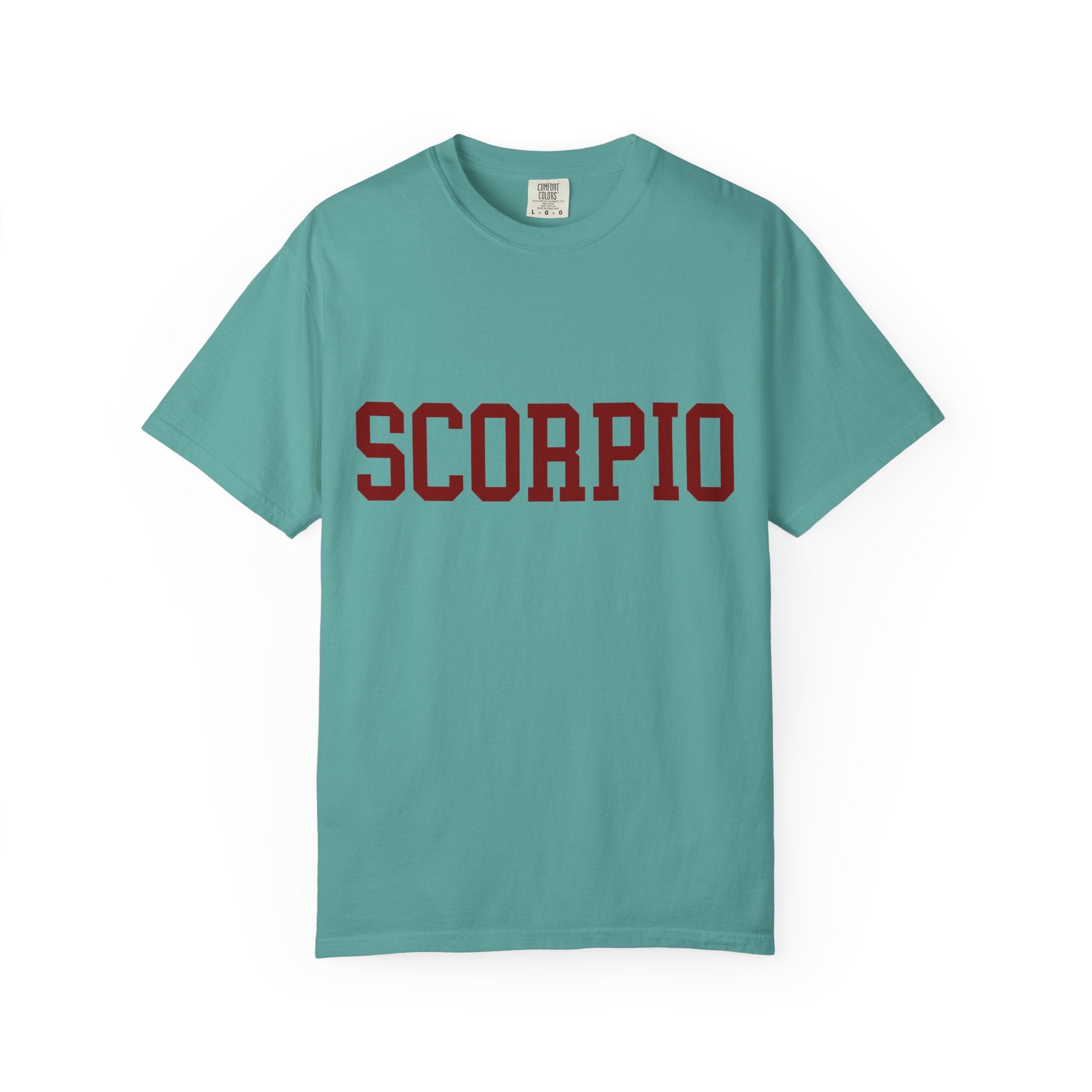Scorpio Zodiac T-Shirt — Scorpion Graphic Back Graphic Tee