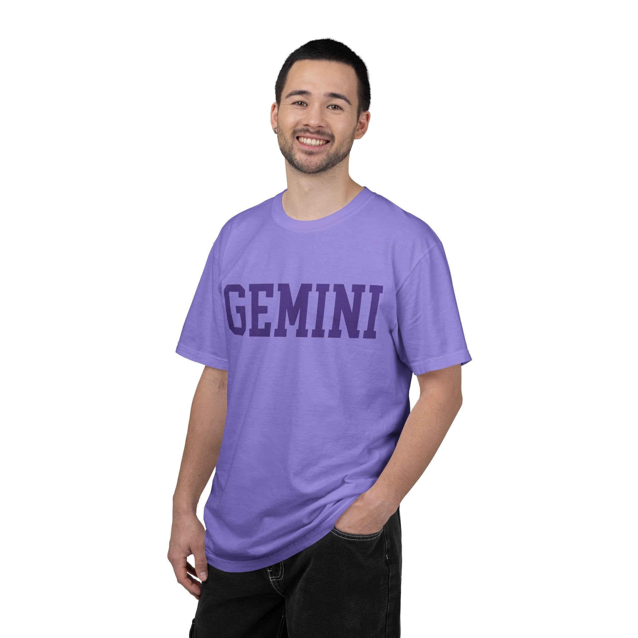 Gemini Zodiac T-Shirt — Gemini Twins Graphic Back Tee