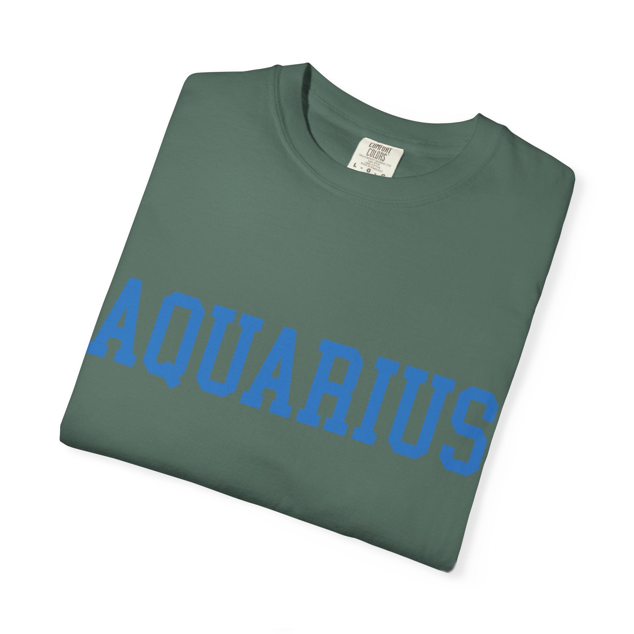 Aquarius Zodiac T-Shirt — Aquarius Sign Graphic Back Graphic Tee