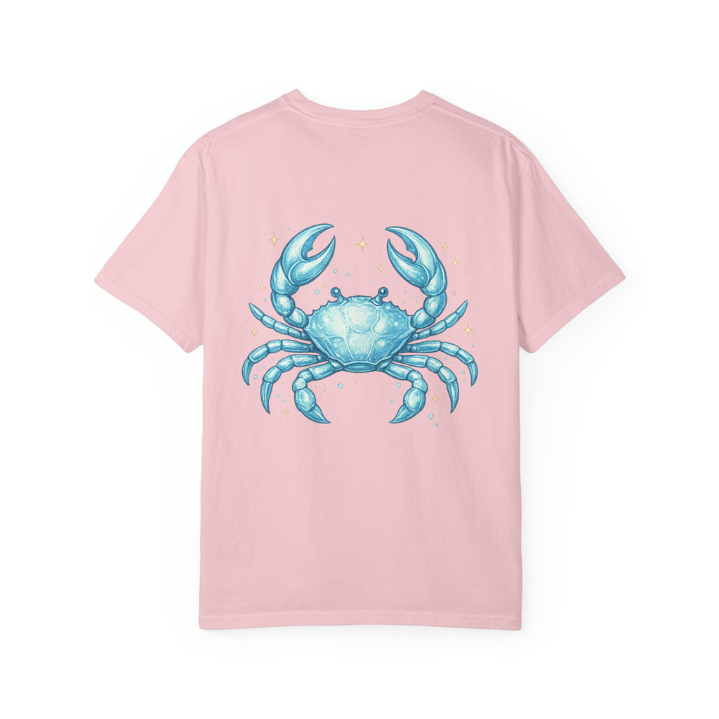 Cancer Zodiac T-Shirt — Watercolor Crab Astrology Tee