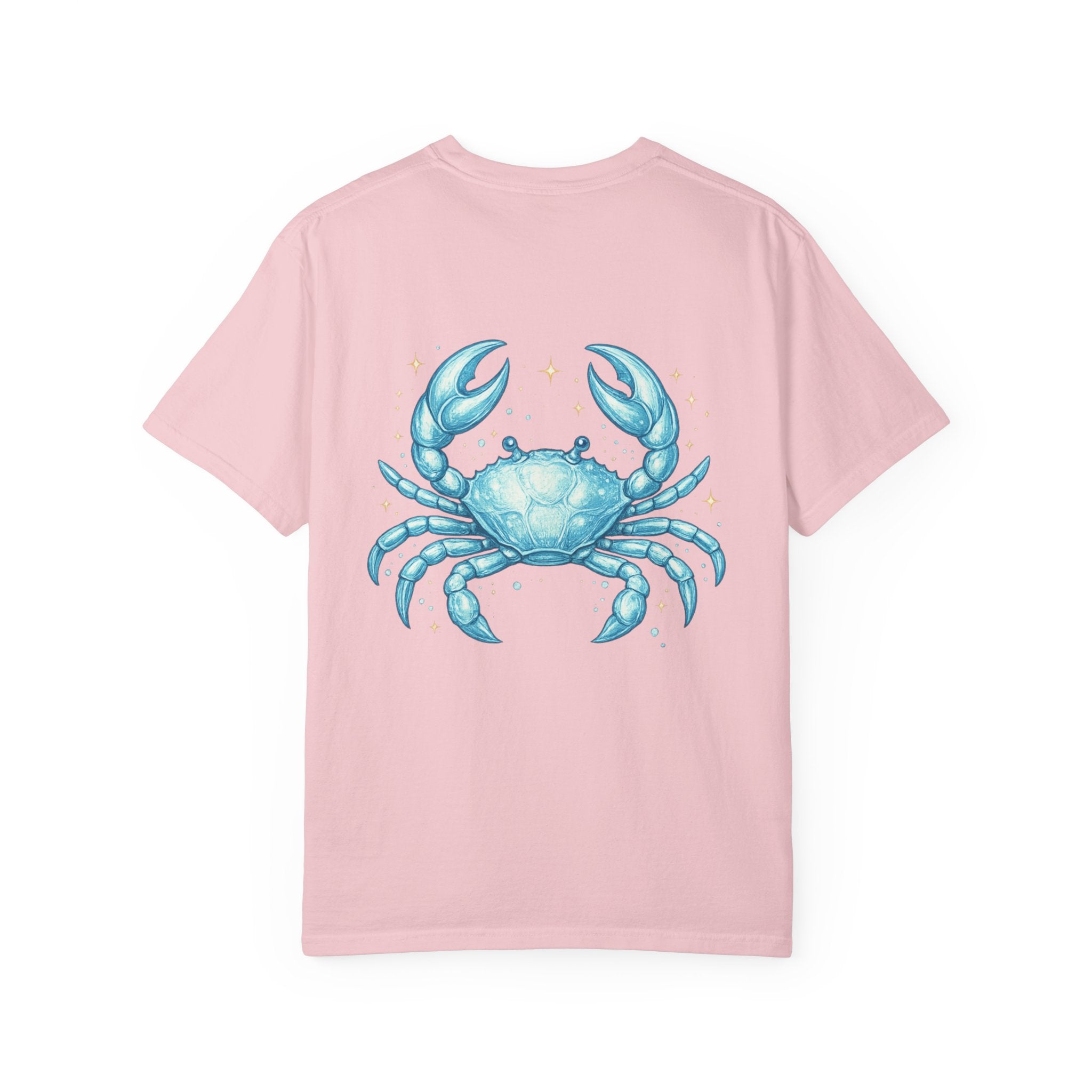 Cancer Zodiac T-Shirt — Watercolor Crab Astrology Tee