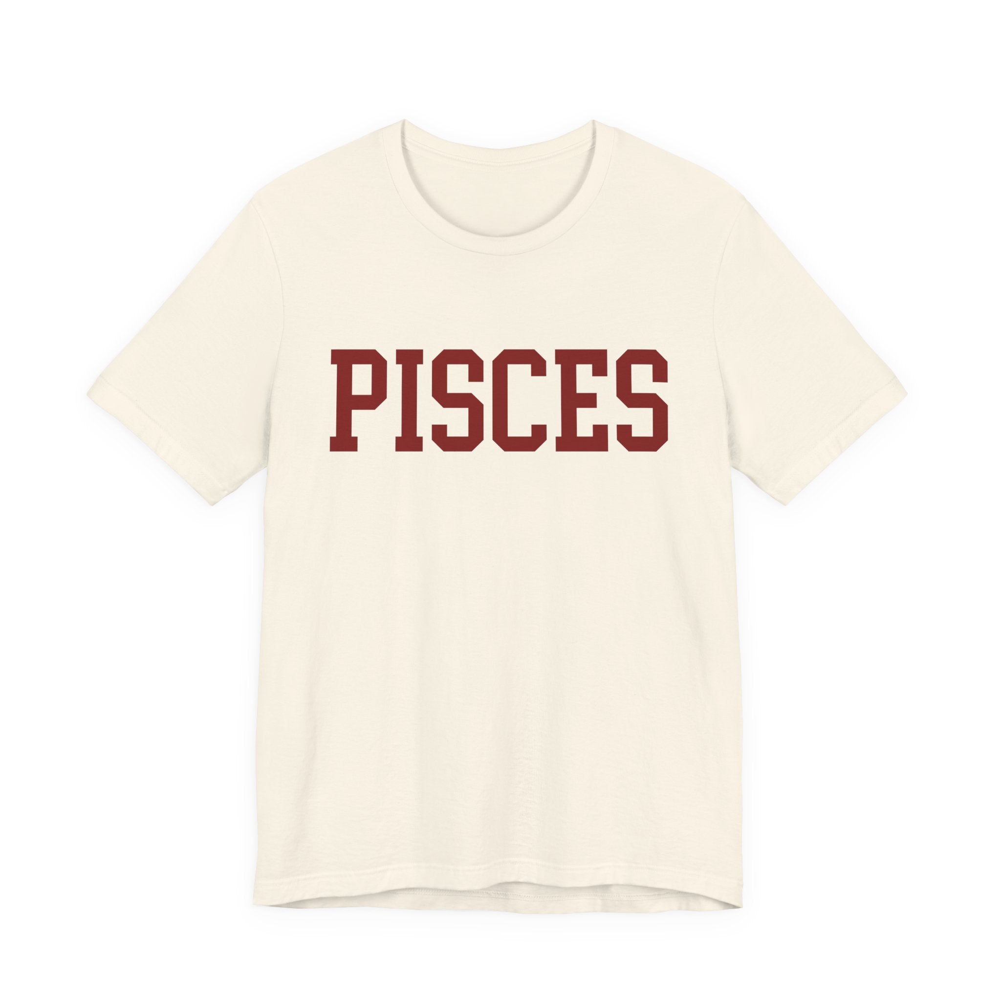 Pisces Zodiac T-Shirt — Koi Fish Back Graphic Astrology Tee