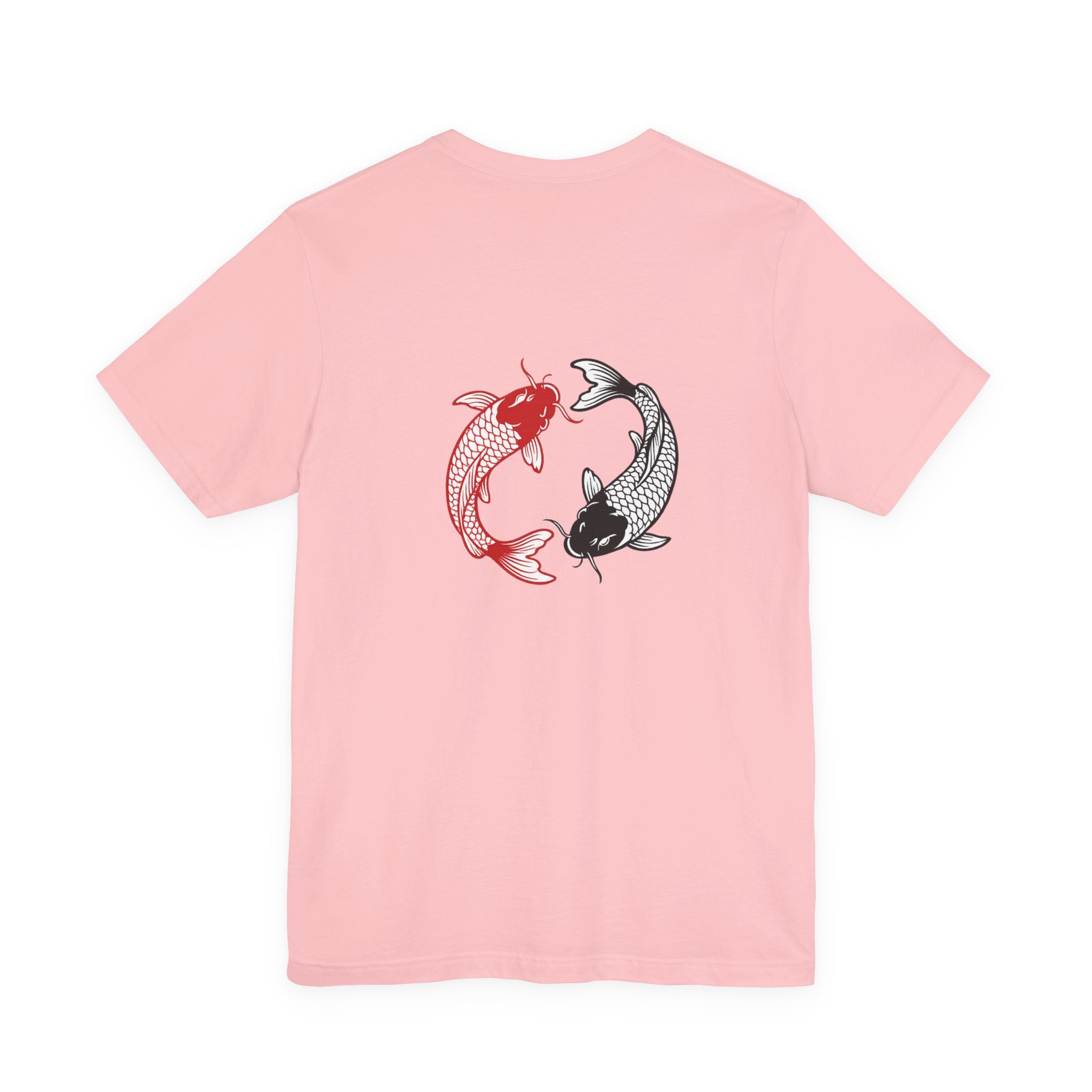 Pisces Zodiac T-Shirt — Koi Fish Back Graphic Astrology Tee