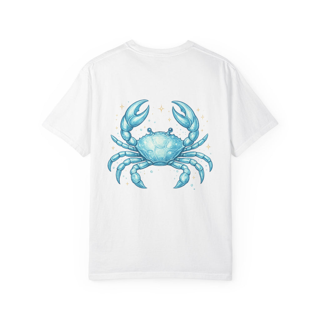 Cancer Zodiac T-Shirt — Watercolor Crab Astrology Tee
