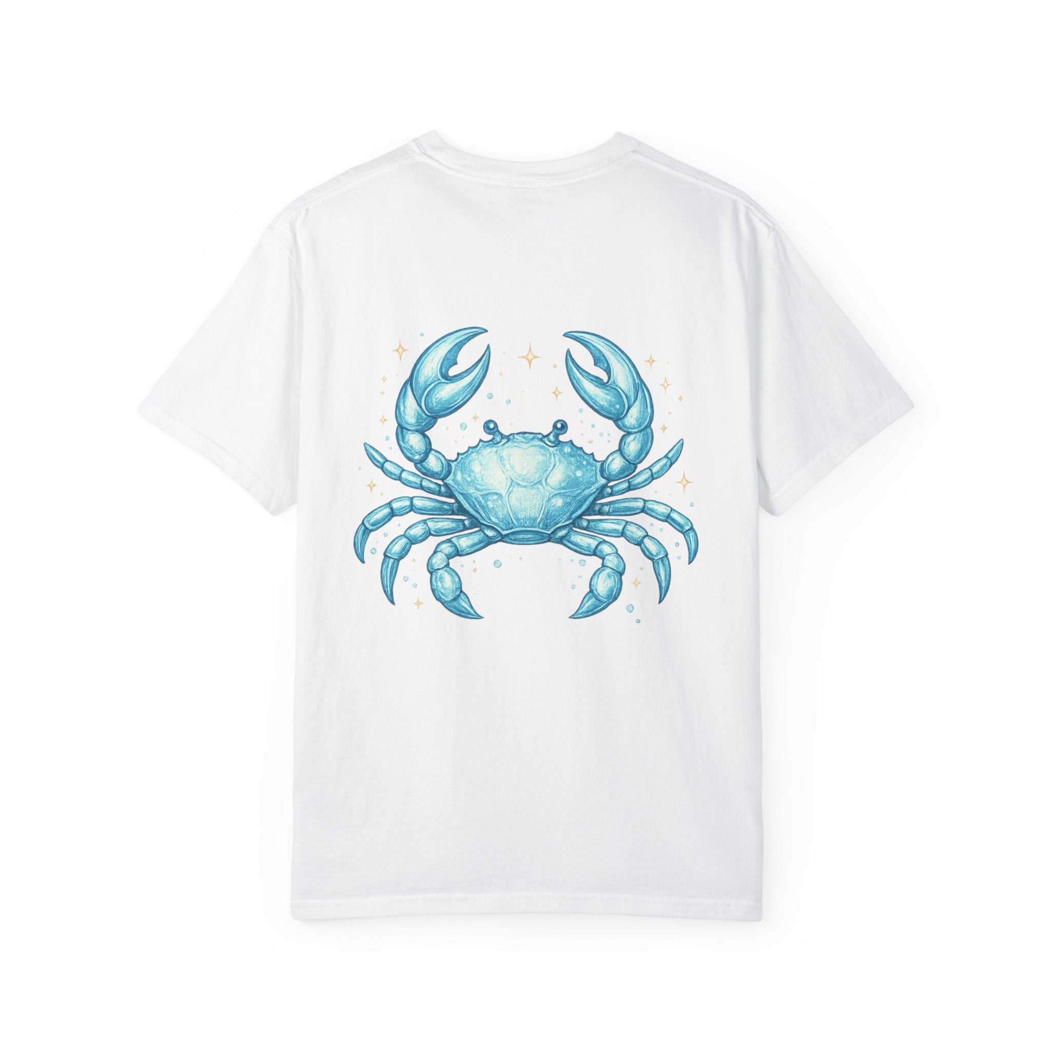 Cancer Zodiac T-Shirt — Watercolor Crab Astrology Tee