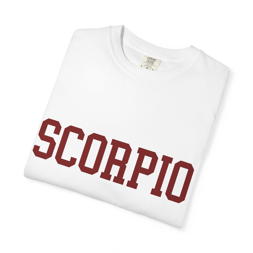 Scorpio Zodiac T-Shirt — Scorpion Graphic Back Graphic Tee