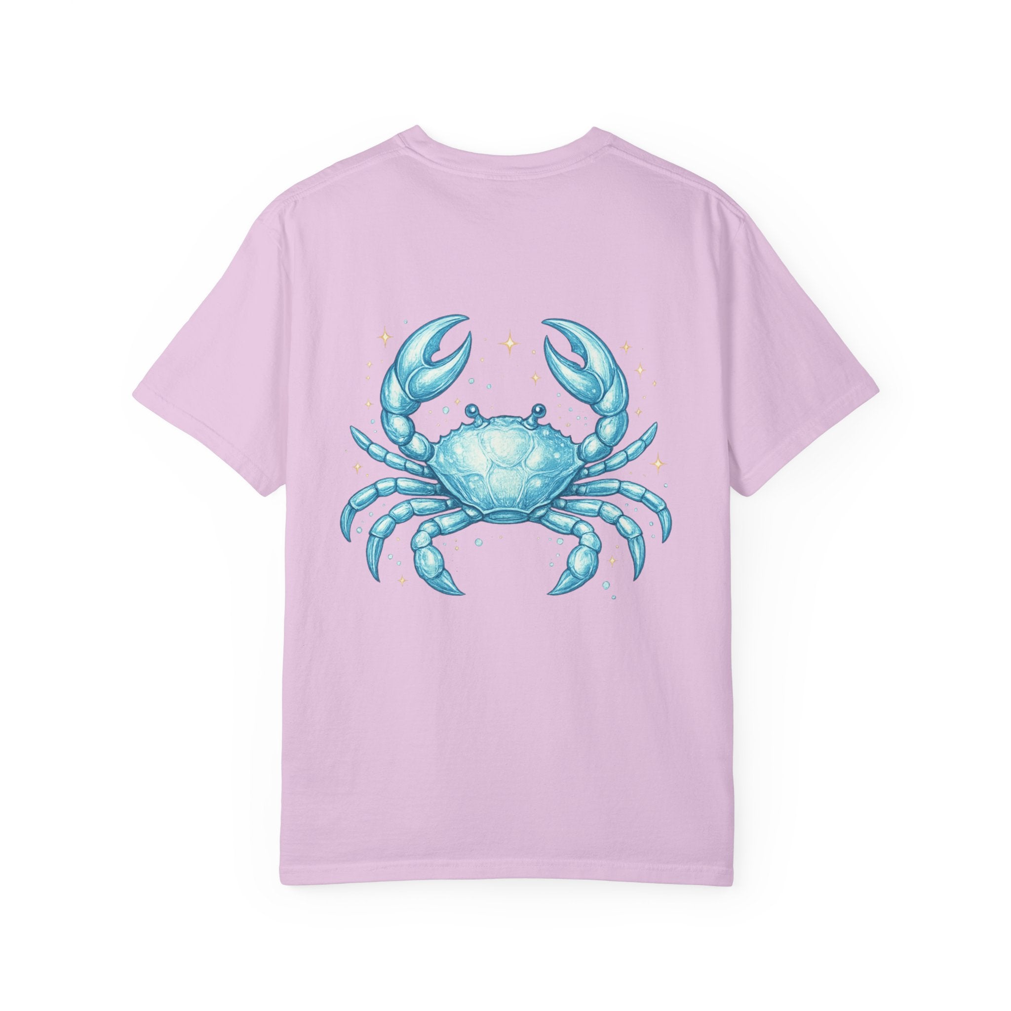 Cancer Zodiac T-Shirt — Watercolor Crab Astrology Tee