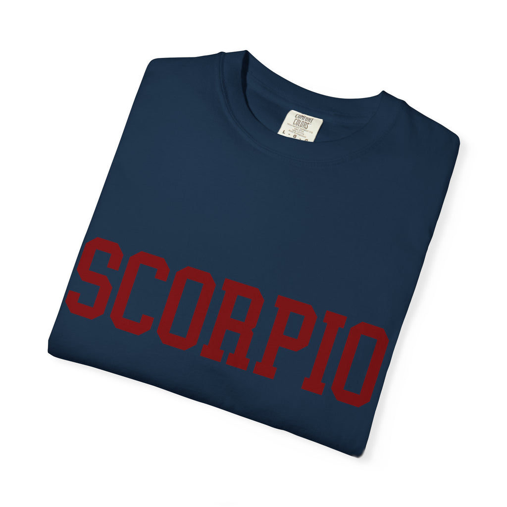 Scorpio Zodiac T-Shirt — Scorpion Graphic Back Graphic Tee