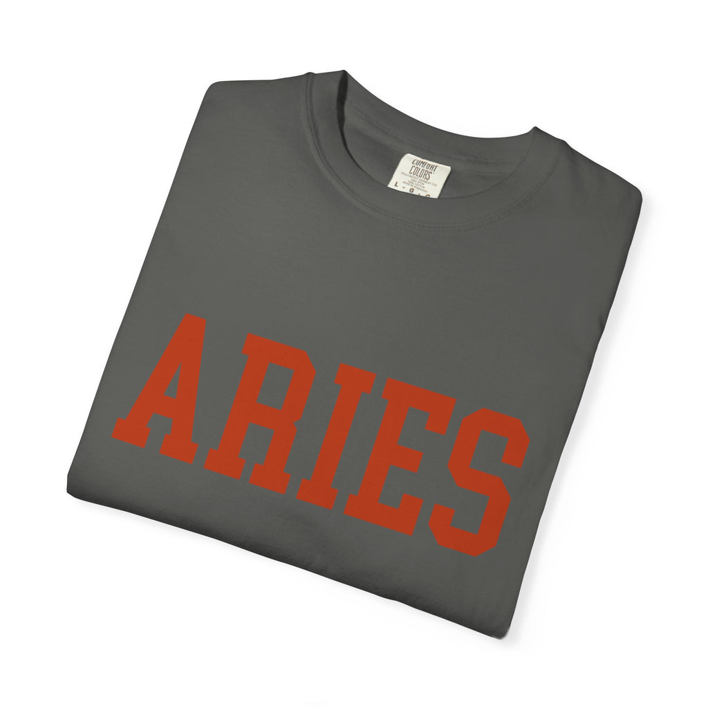 Aries Zodiac T‑Shirt — Bold Ram Graphic Tee