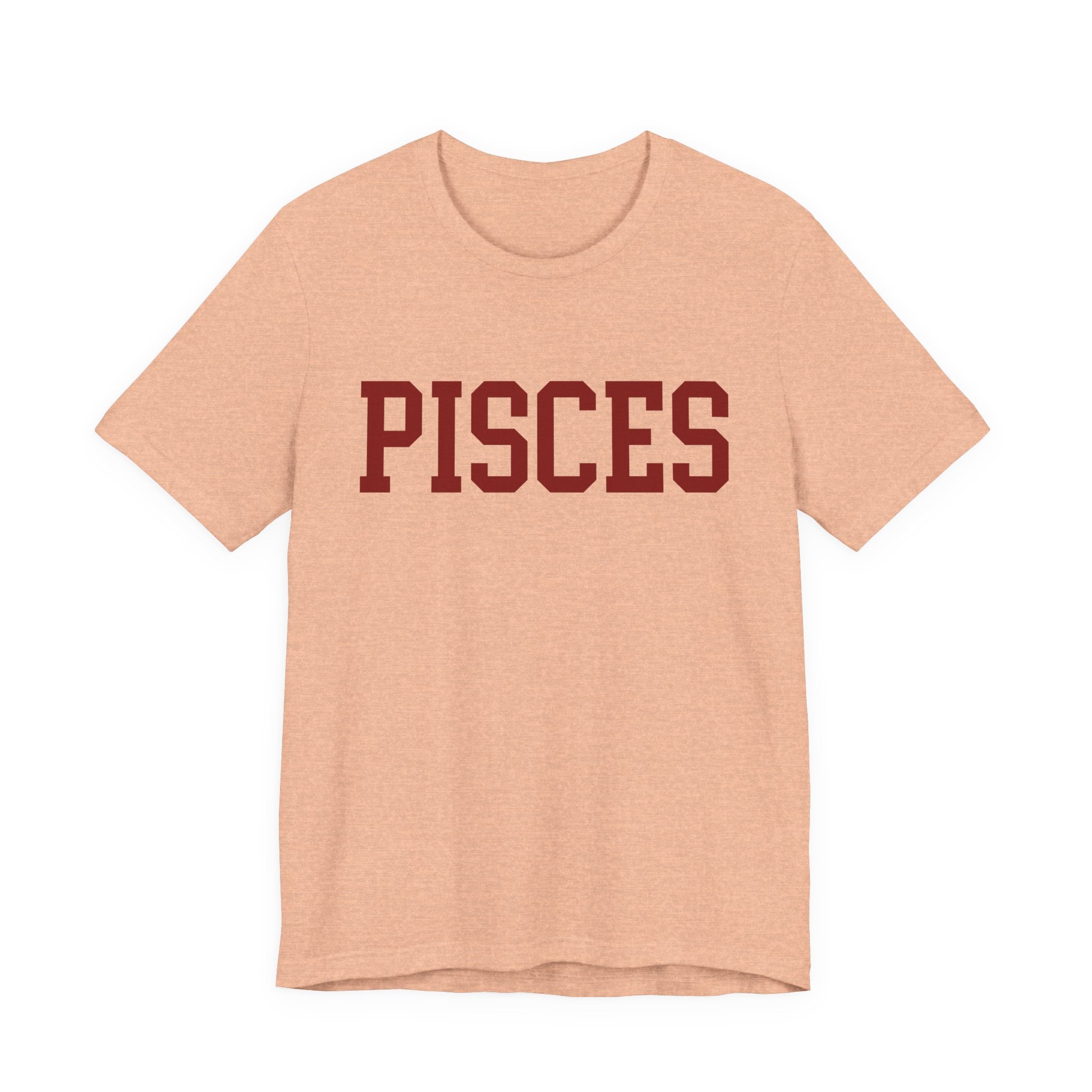 Pisces Zodiac T-Shirt — Koi Fish Back Graphic Astrology Tee