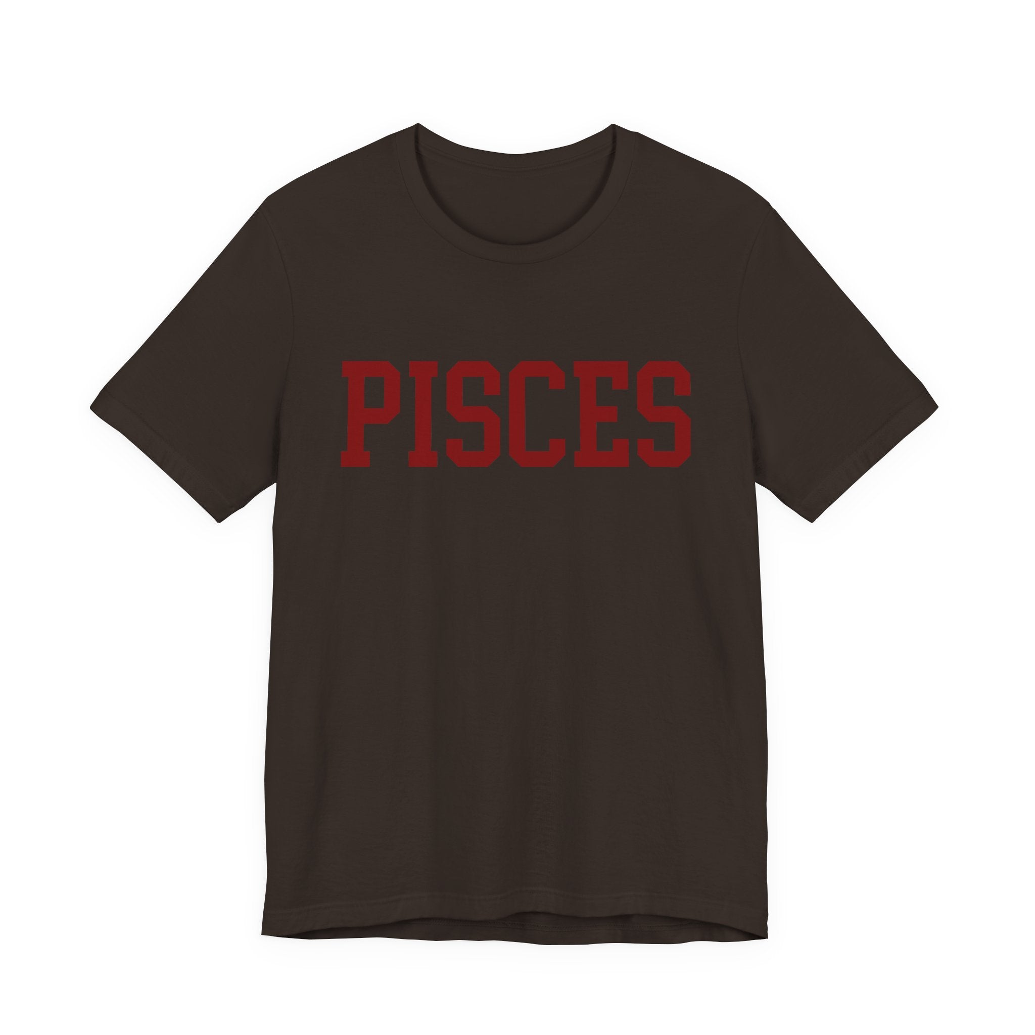 Pisces Zodiac T-Shirt — Koi Fish Back Graphic Astrology Tee