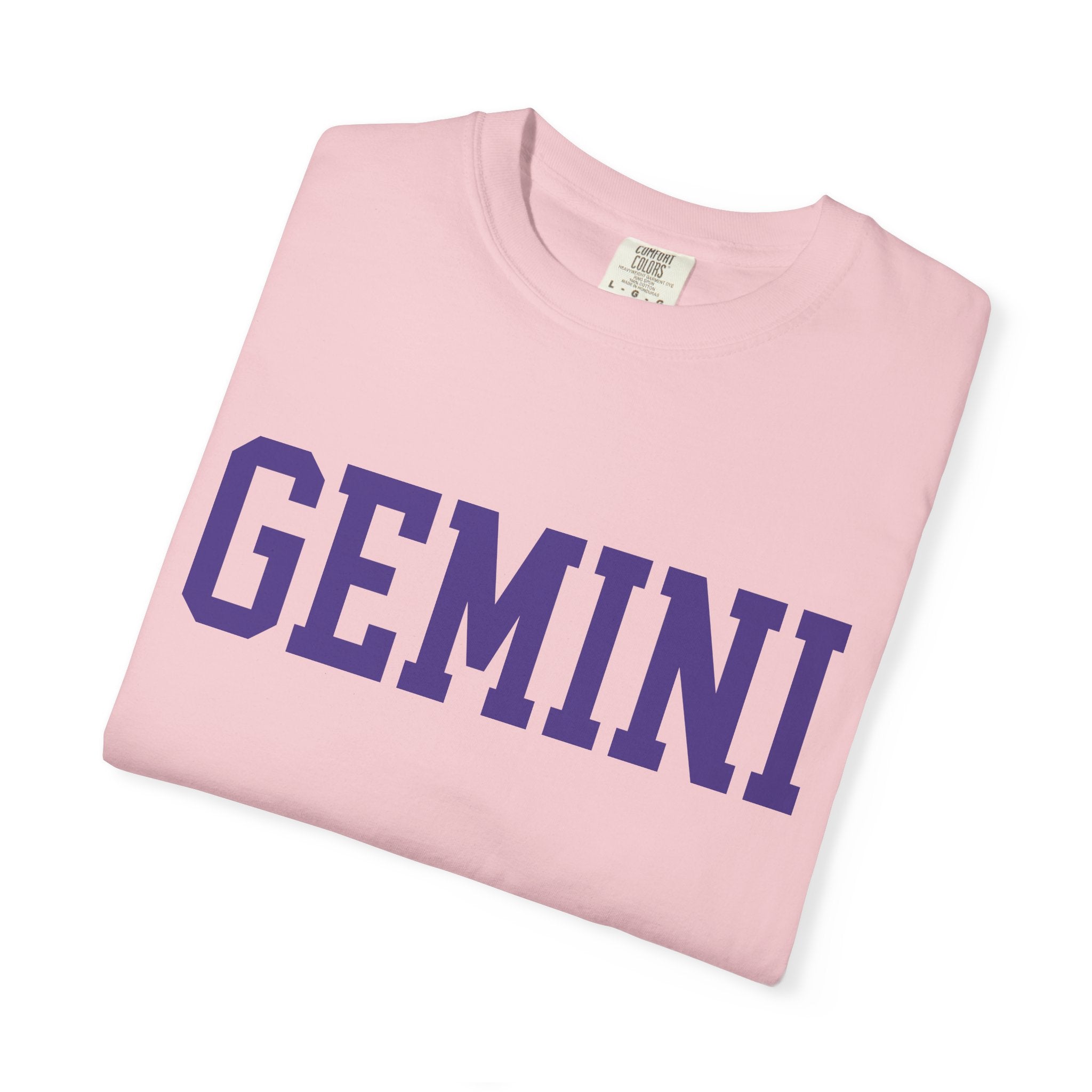 Gemini Zodiac T-Shirt — Gemini Twins Graphic Back Tee