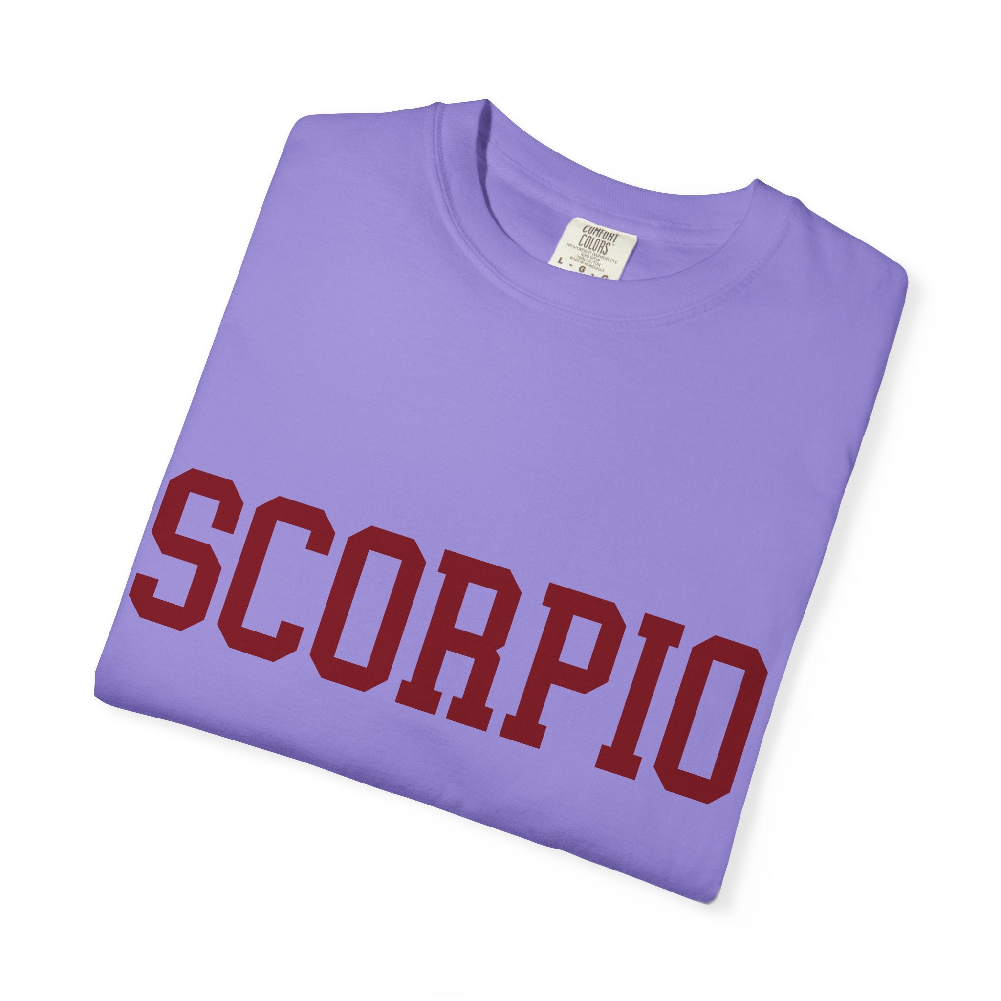 Scorpio Zodiac T-Shirt — Scorpion Graphic Back Graphic Tee