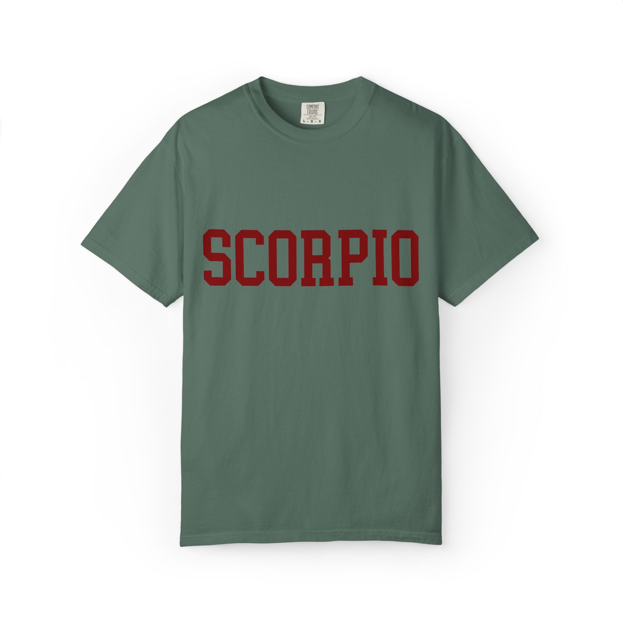 Scorpio Zodiac T-Shirt — Scorpion Graphic Back Graphic Tee
