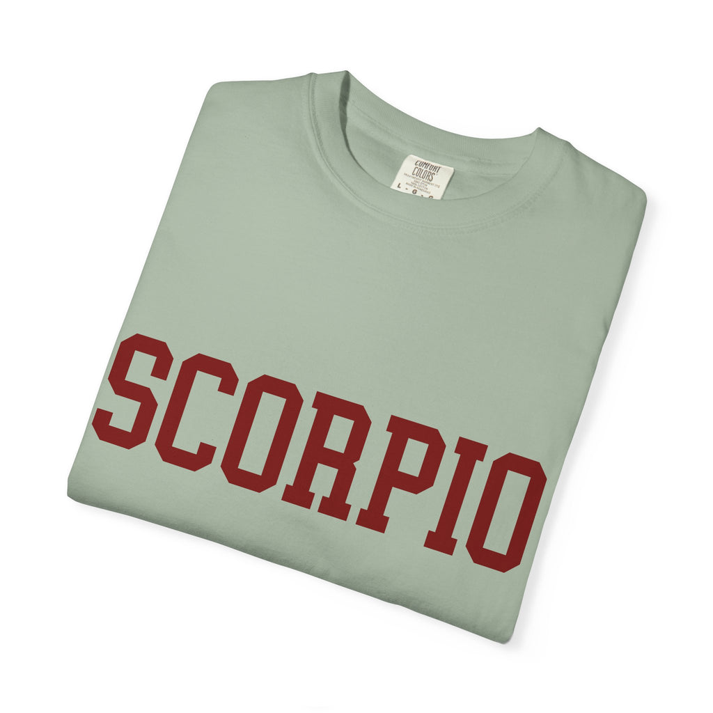 Scorpio Zodiac T-Shirt — Scorpion Graphic Back Graphic Tee