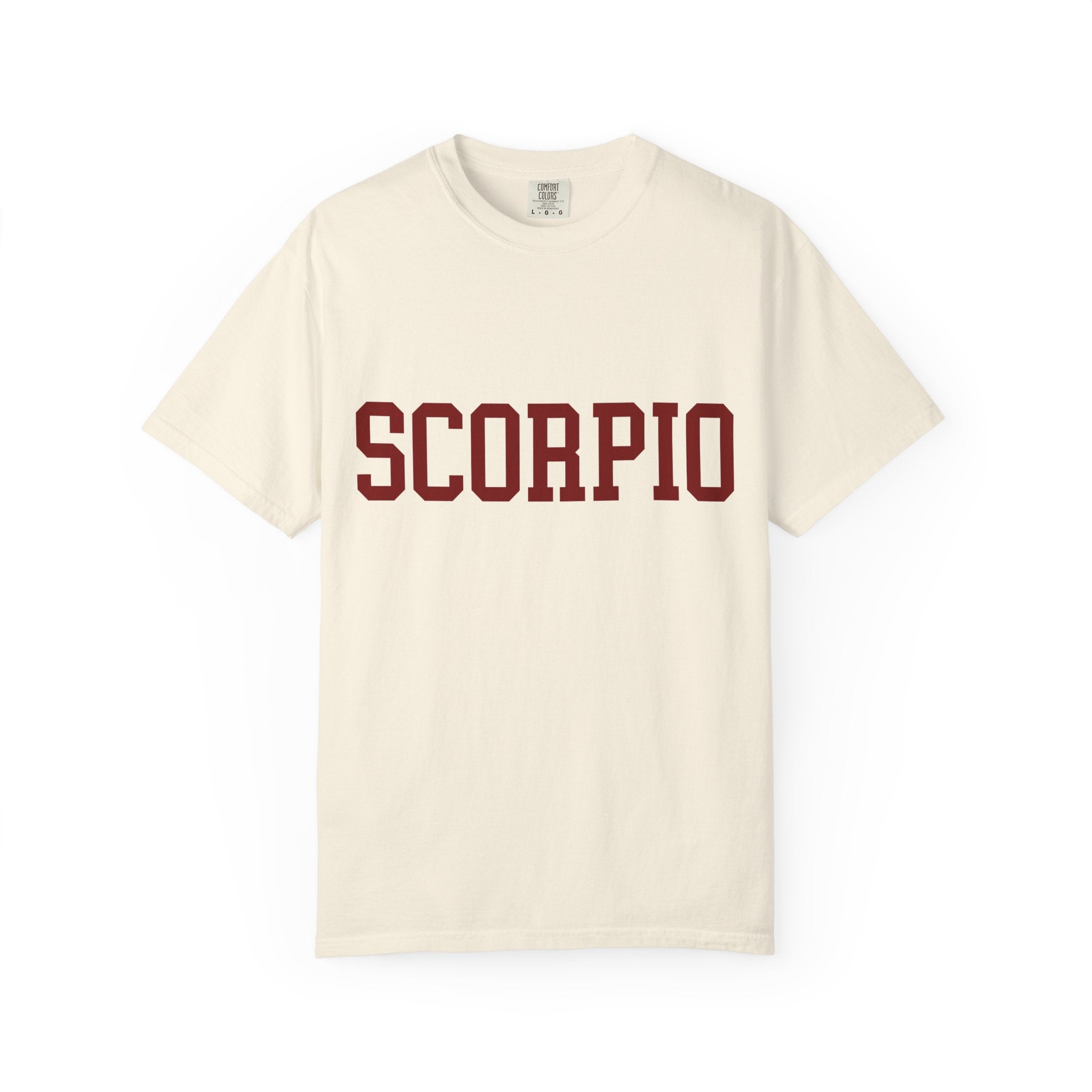 Scorpio Zodiac T-Shirt — Scorpion Graphic Back Graphic Tee