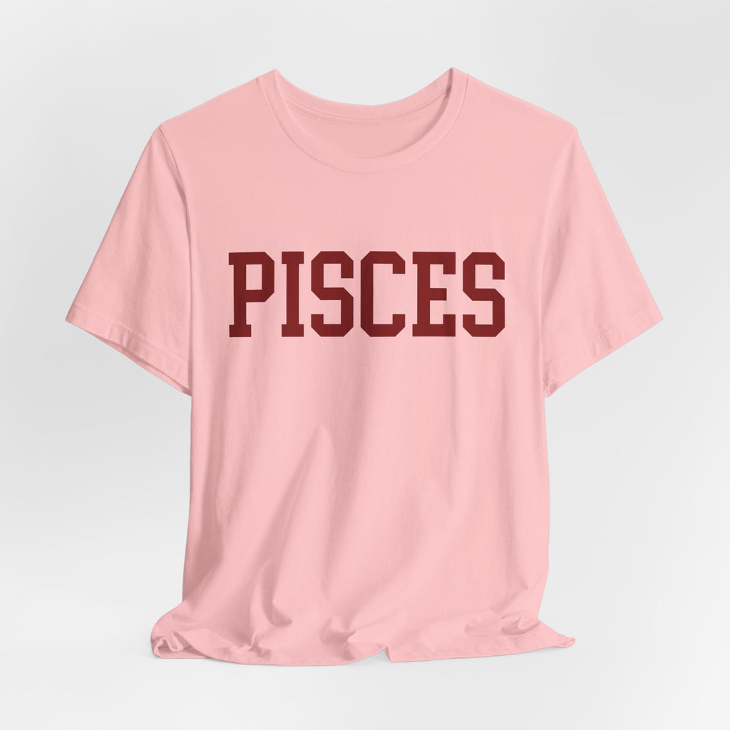 Pisces Zodiac T-Shirt — Koi Fish Back Graphic Astrology Tee