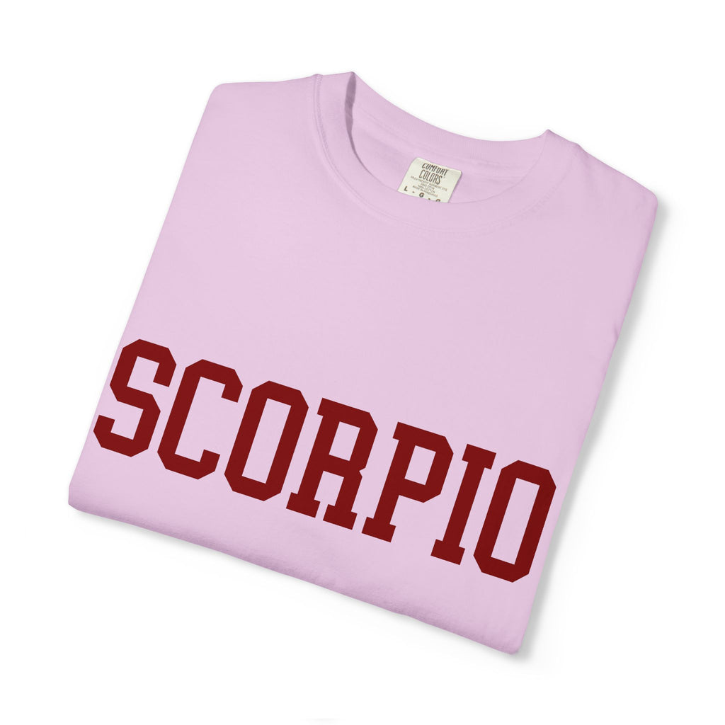 Scorpio Zodiac T-Shirt — Scorpion Graphic Back Graphic Tee